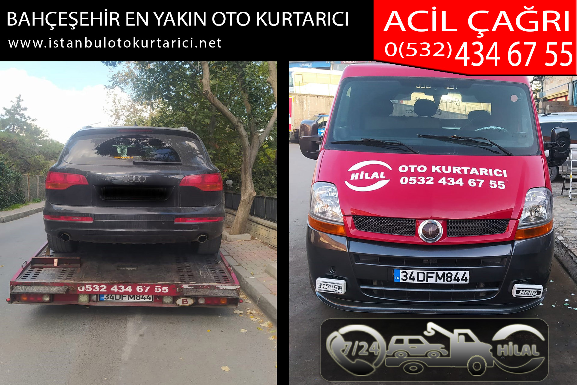 bahçeşehir en yakın oto kurtarıcı