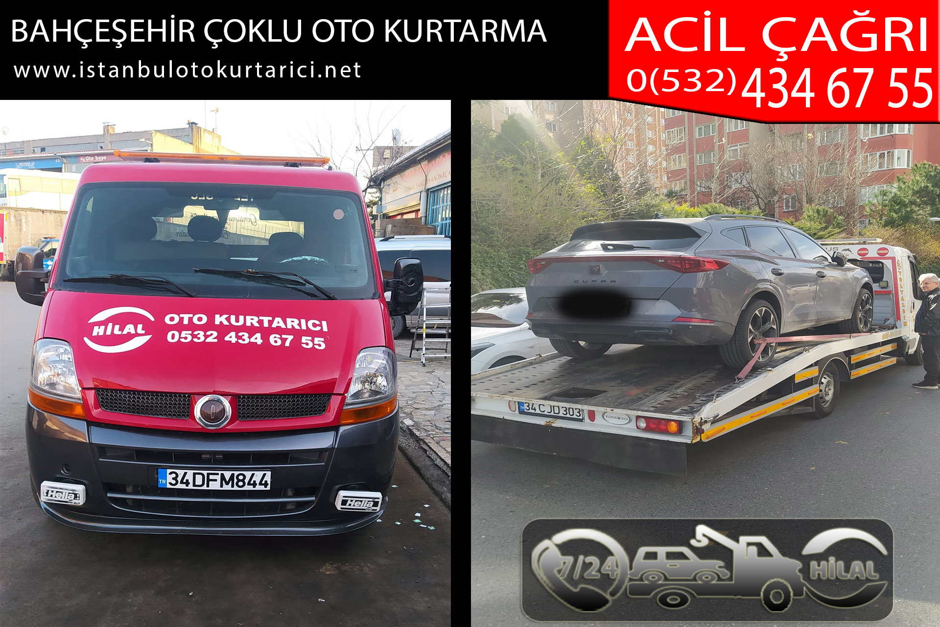 bahçeşehir çoklu oto kurtarma