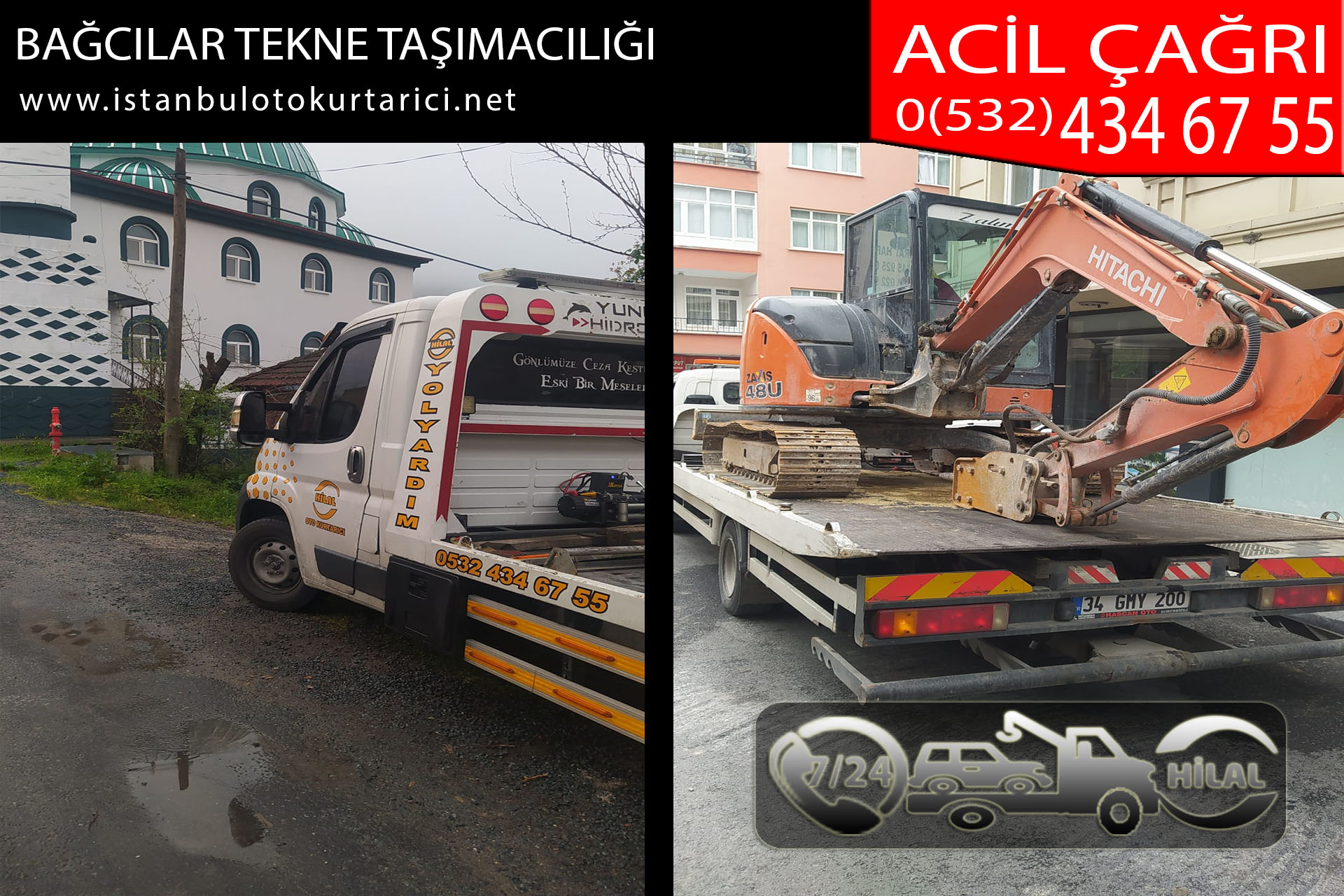 bağcılar tekne taşımacılığı