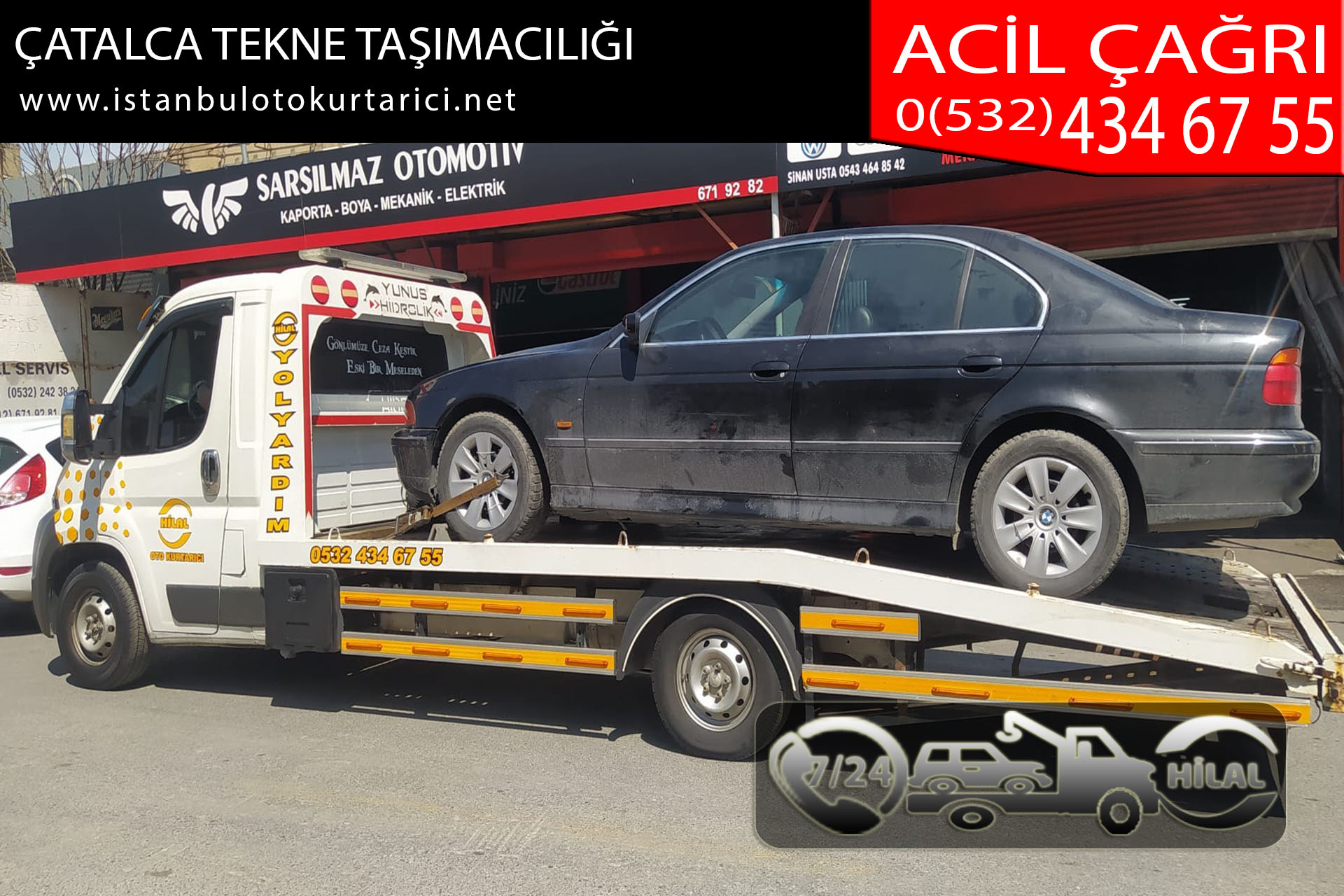 çatalca tekne taşımacılığı