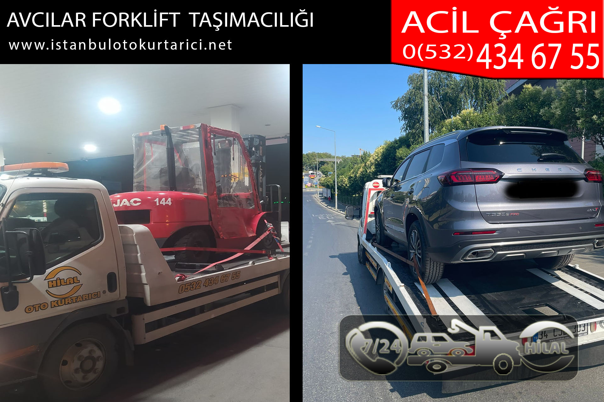 avcılar forklift taşımacılığı