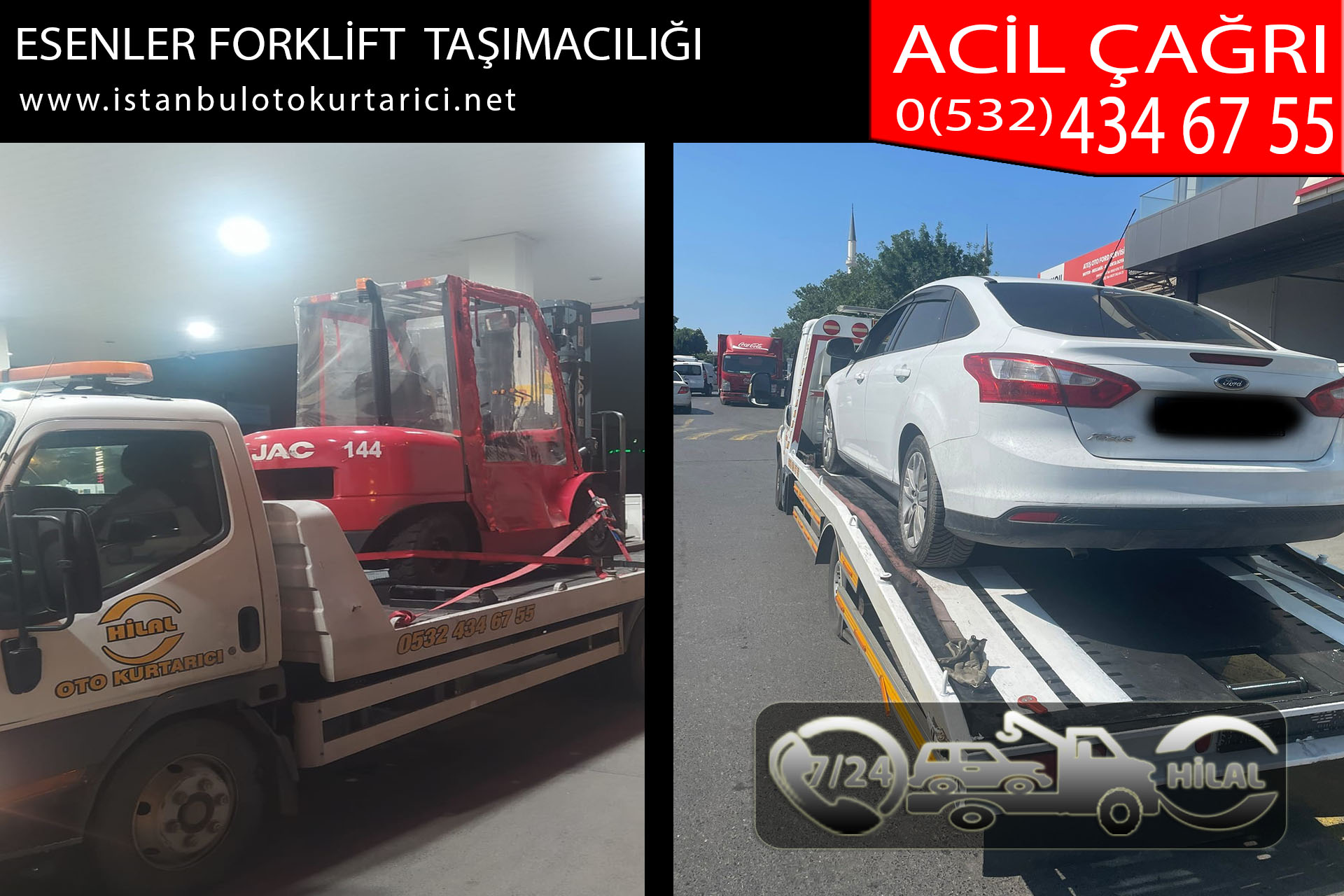 esenler forklift taşımacılığı