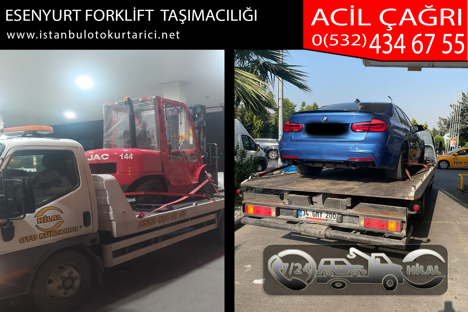 esenyurt forklift taşımacılığı