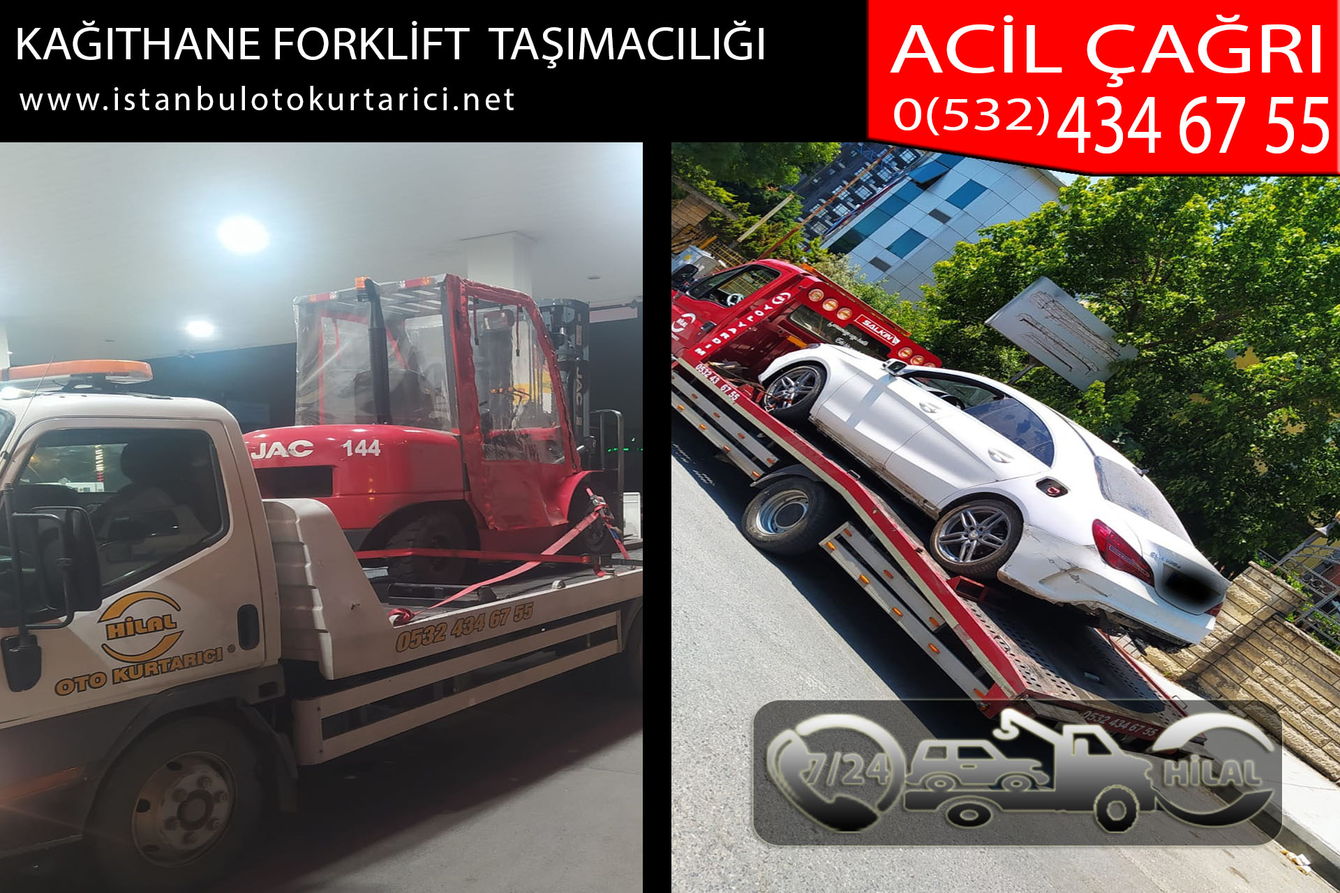 kağıthane forklift taşımacılığı