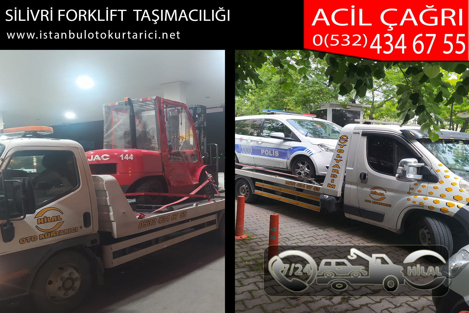 silivri forklift taşımacılığı