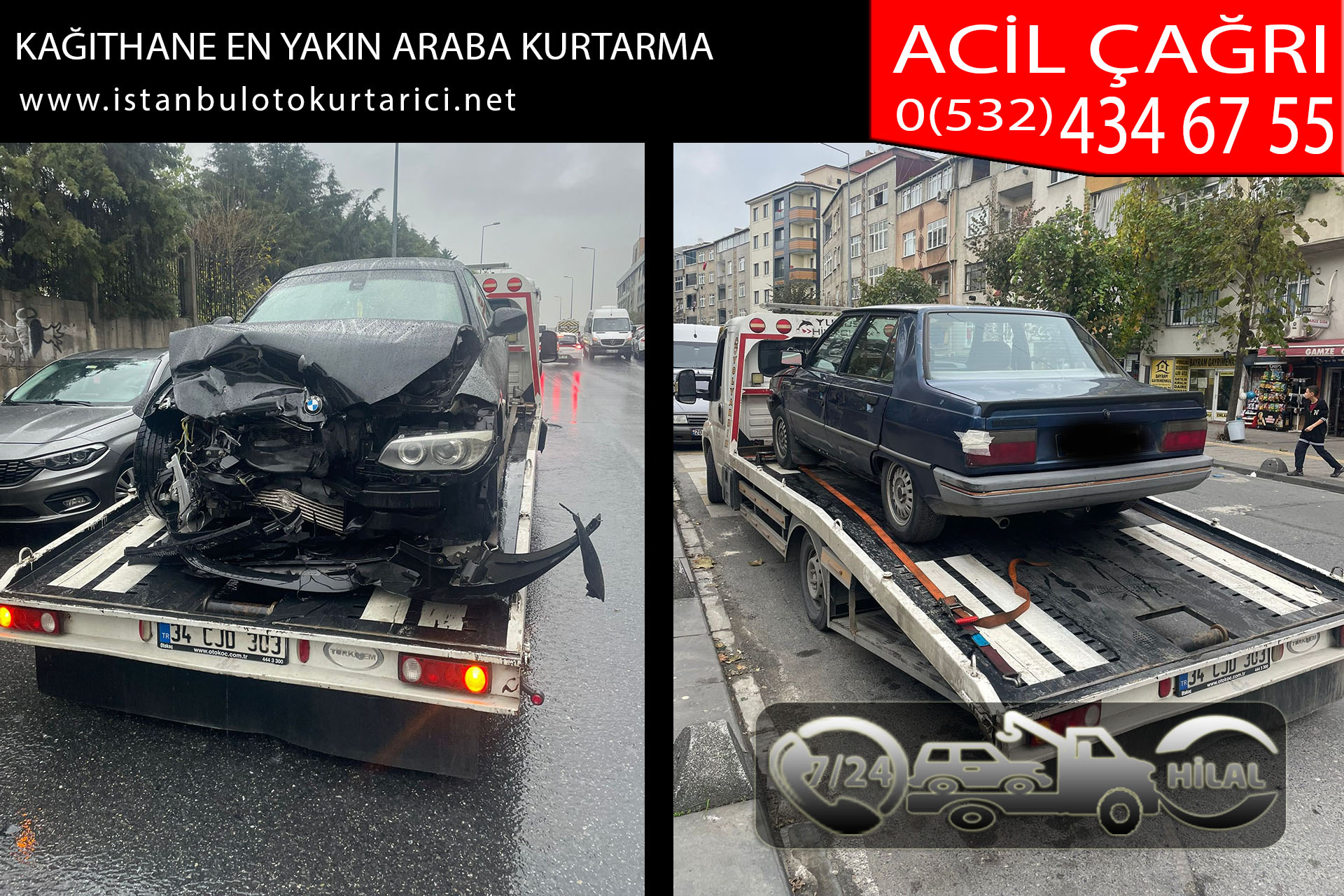 kağıthane en yakın araba kurtarma